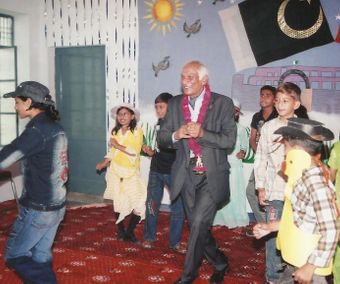 2000: Yawar H. Bokhari dancing